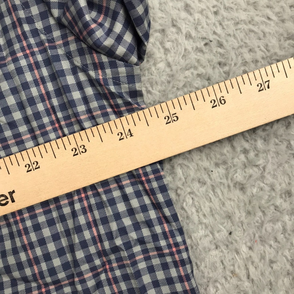 Southern Tide Stretch Sport Shirt Mens XL Classic Fit Blue Plaid Performance NEW - Picture 8 of 9